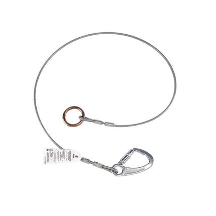 Anchorage Connector Extension, 6’ cable, FP5K snaphook & O-ring