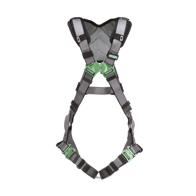 V-FIT Harness, back D-ring, quick-connect leg straps, shoulder pad
