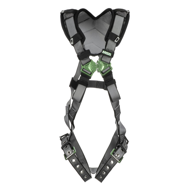 V-FIT Harness, back D-ring, tongue-buckle leg straps, shoulder pad