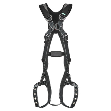 V-FIT Arc-Rated Harness, back D-ring, tongue-buckle leg straps