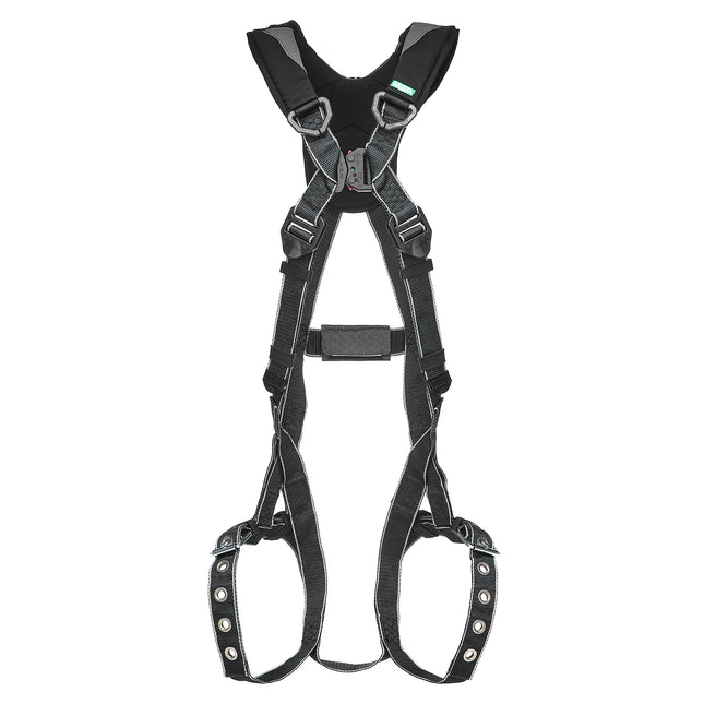V-FIT Arc-Rated Harness, back D-ring, tongue-buckle leg straps