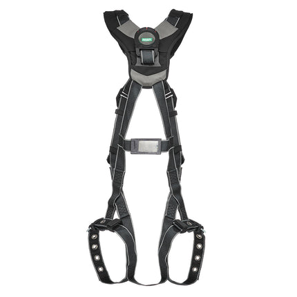 V-FIT Arc-Rated Harness, back D-ring, tongue-buckle leg straps