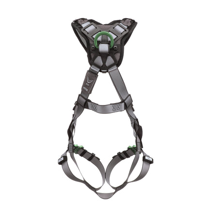 V-FIT Harness, back D-ring, quick-connect leg straps, shoulder pad