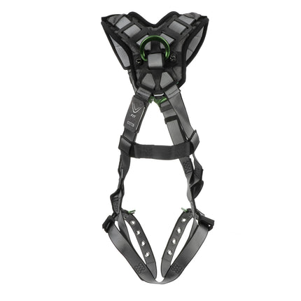 V-FIT Harness, back D-ring, tongue-buckle leg straps, shoulder pad