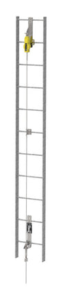 MSA Vertical Lifeline Kit with extension post, 12m (40ft)