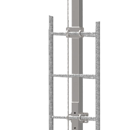 MSA Vertical Lifeline Kit with extension post, 12m (40ft)
