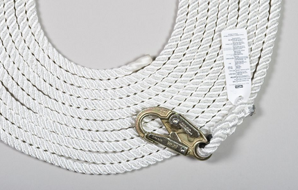 MSA Polyester Rope Vertical Lifeline with 36C Snaphook, 50FT, ANSI