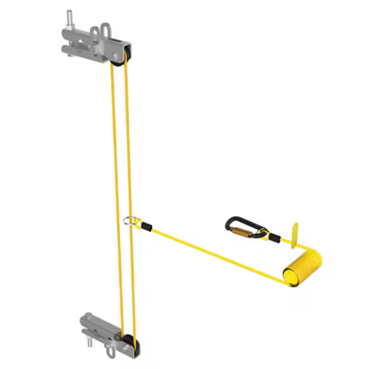 3M™ DBI-SALA® Fixed Ladder Self-Retracting Lifeline Anchor Tagline, Stainless Steel