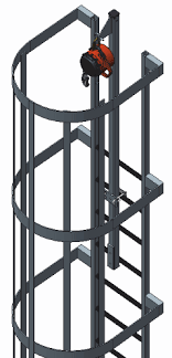 SRL Ladder Extension Post