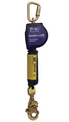 (Discontinued) 3M™ DBI-SALA® Nano-Lok™ Extended Length Self Retracting Lifeline, Web, 11FT