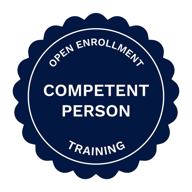 Competent Person Registration, February 10-11 2026, Holly Springs, NC