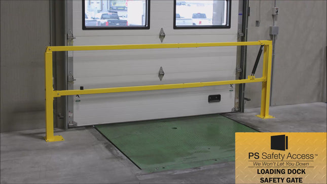 PS Industries EdgeSafe® Smart Gate with Adjustable Clear Opening of 132" - 156"